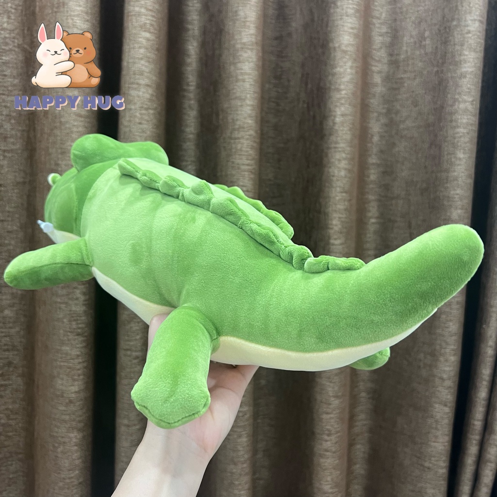 Gấu bông to, thú nhồi bông gối ôm cá sấu size 55/70/85/120cm - Happy Hug