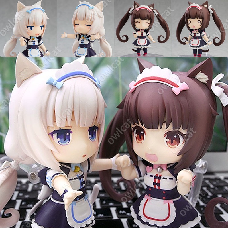 Mô Hình Nhân Vật NEKOPARA Vanilla Chocola  1248# 1238# Mô Hình Nhân Vật Shokora Minaduki Và Cô Gái Phục Sinh Đóng Hộp 10cm Trong Hộp Nendoroid