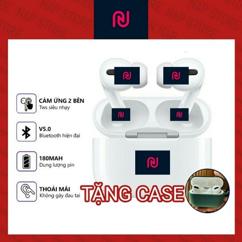 Tai Nghe Bluetooth NAP Bản Cao Cấp Nhất Full Chức Năng Đổi Tên, Định Vị, Sạc Không Dây V5.0