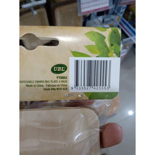 Khay gỗ chữ nhật Uncle Bills YT0052