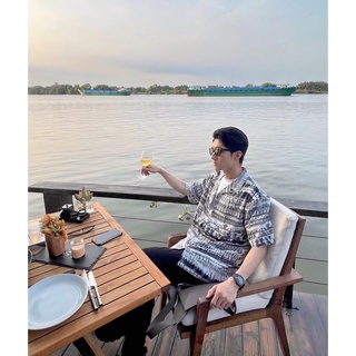 Áo sơmi hoạ tiết nam
