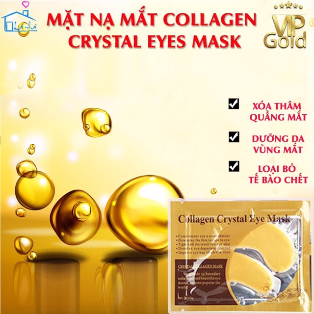 Mắt nạ mắt collagen vàng giảm thâm mắt loại bỏ nếp nhăn