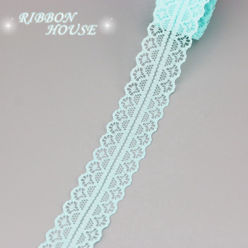 Cuộn Dây Ruy Băng Ren Hoa Dễ Thương Dài 10 Yard/30Mm