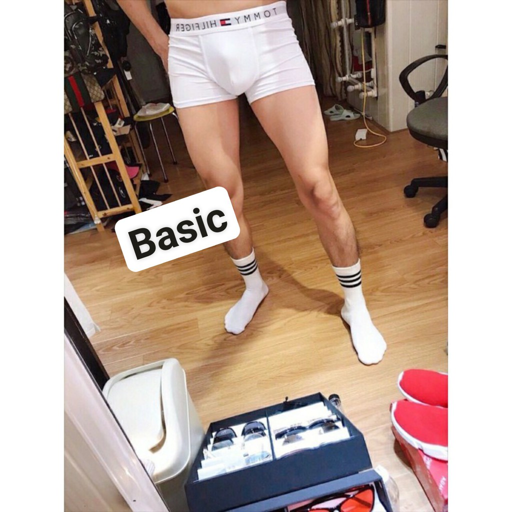 [free ship 50k + che tên đơn hàng] QUẦN LÓT NAM BOXER THUN COTTON CAO CẤP (HÌNH THẬT)