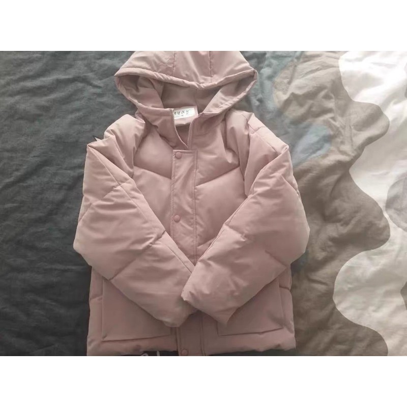 Áo phao dáng ngắn Hàn Quốc