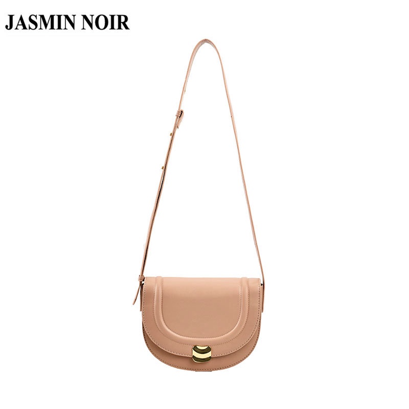 Túi đeo chéo vai JASMIN NOIR bằng da PU thời trang sành điệu cho nữ