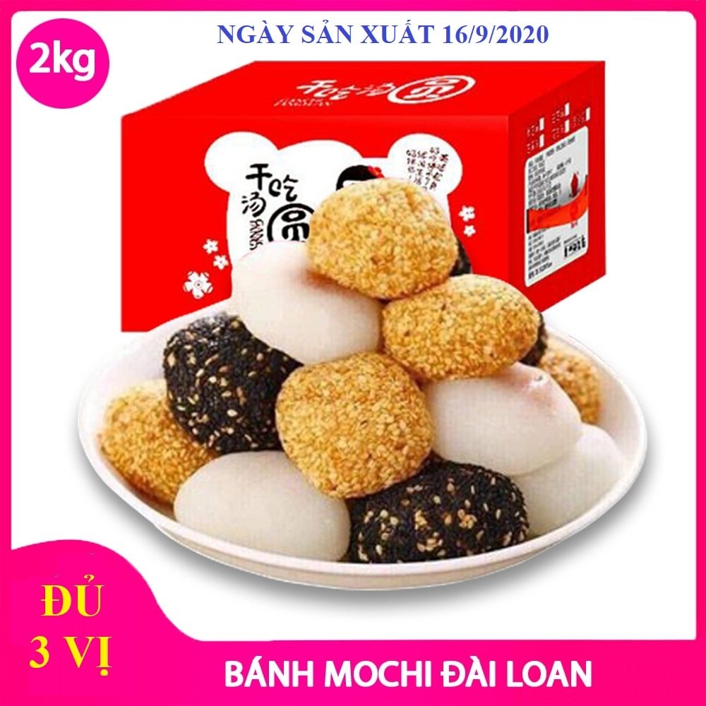 Bánh Mochi Hai Cô Gái Đài Loan 2 Kg Siêu Ngon Siêu Hot Hit