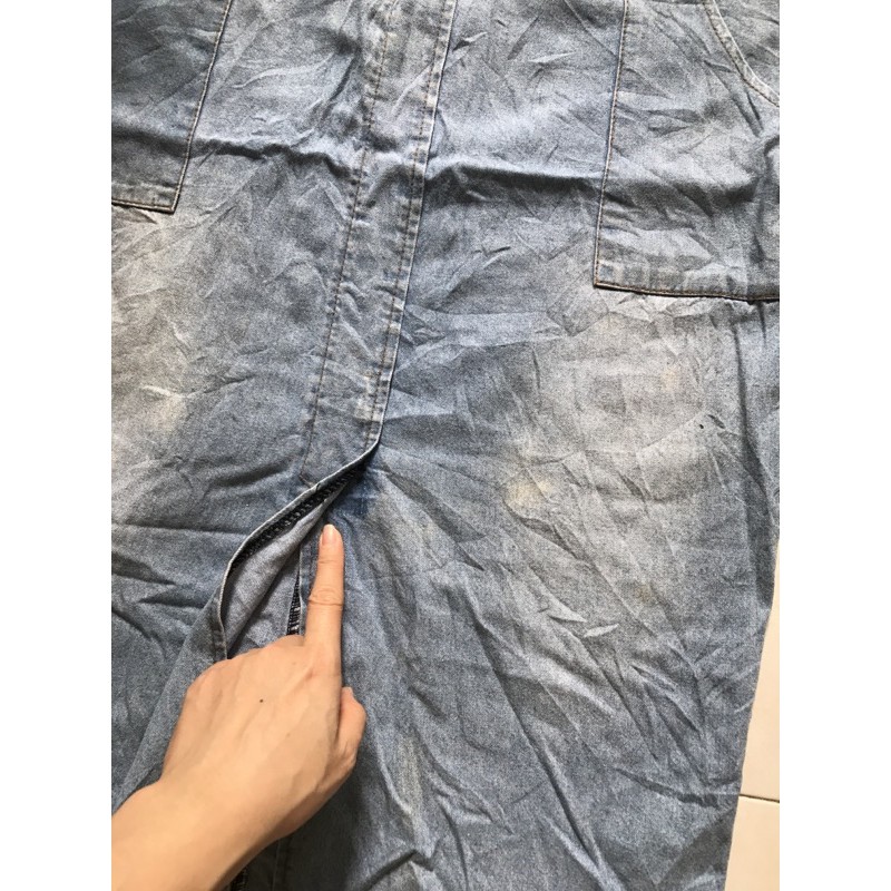 Yếm jean midi xinh💐