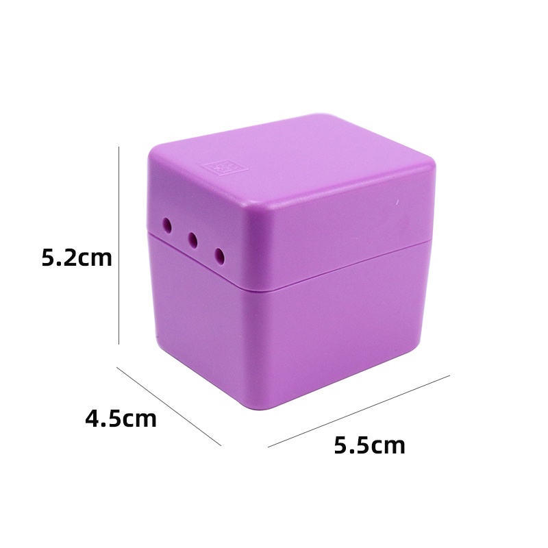Hộp Đựng Dụng Cụ Khử Trùng Răng Miệng Thiết Kế 36 Lỗ Có Giá Đỡ Kim Cương