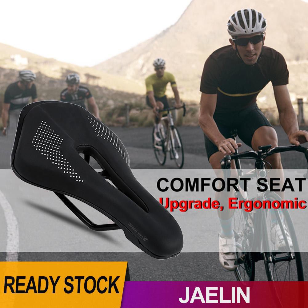 Yên Xe Đạp Leo Núi Bằng Da Pu Đục Lỗ Thoáng Khí