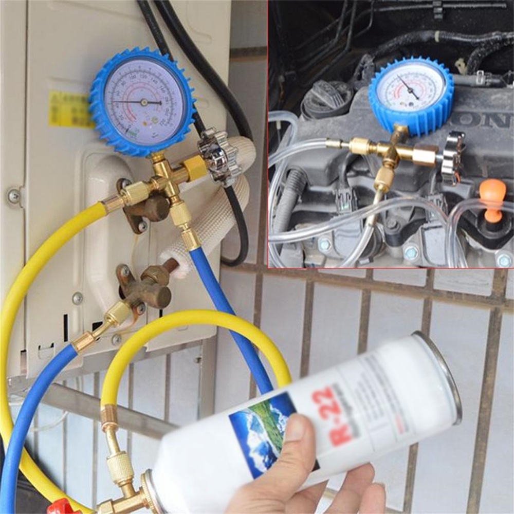 Đồng hồ đo khí làm lạnh DIYMORE R22R134aR410a