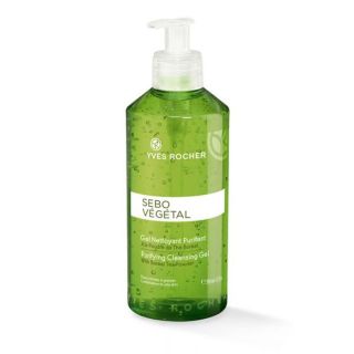 Gel rửa mặt cho da nhờn Sebo Vegetal Yves Rocher 390ml