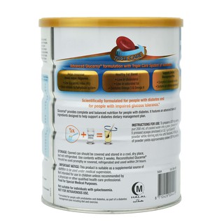 Sữa bột Abbott Glucerna Úc Vanilla hộp 850g