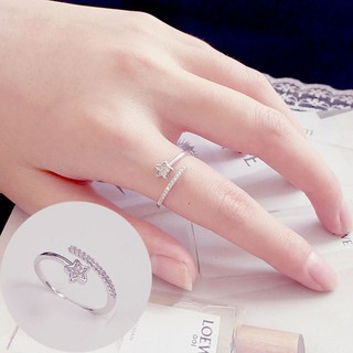 Nhẫn nữ ngôi sao nhỏ dễ thương phụ kiện trang sức style hàn quốc - doramimi