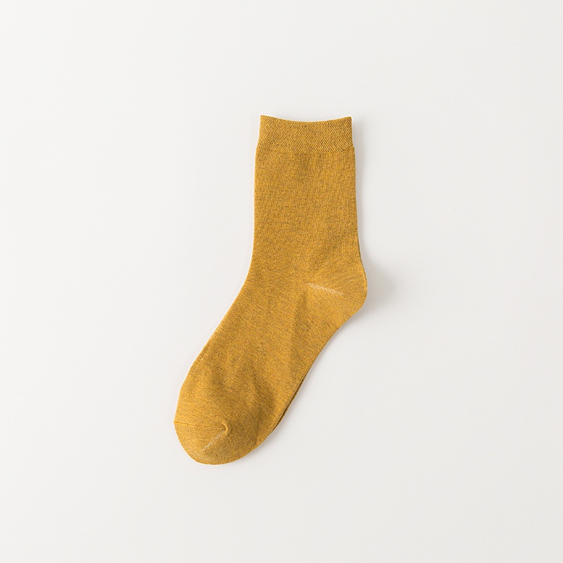 WAFNHA D26 Vớ Cotton Màu Sắc Nhã Nhặn Dành Cho Nam Và Nữ