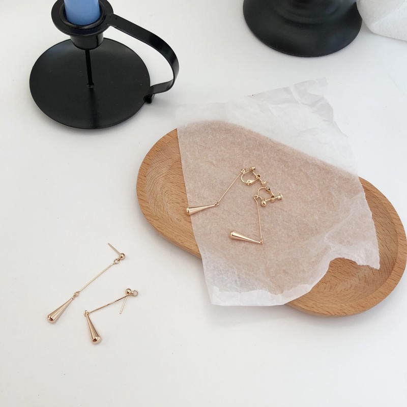 Khuyên Tai Dài Thiết Kế Đơn Giản Phong Cách Hàn Quốc A183