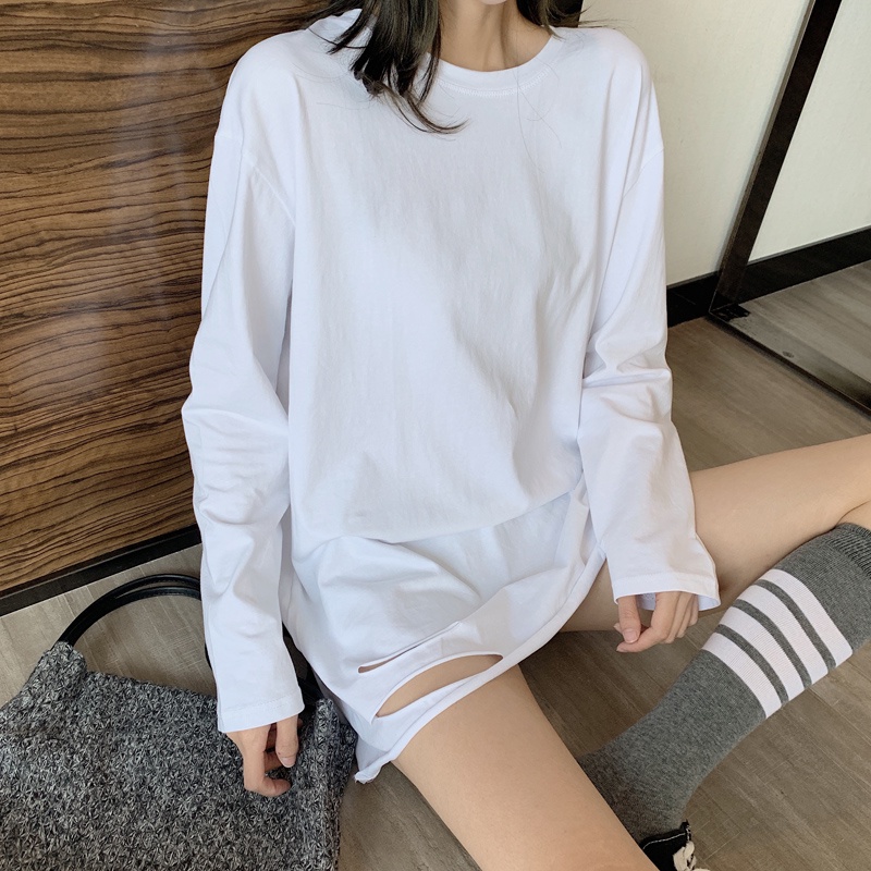 Áo thun tay dài thời trang dành cho nữ