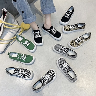Giày Sneaker Nữ Đế Thấp Phong Cách Hàn Quốc