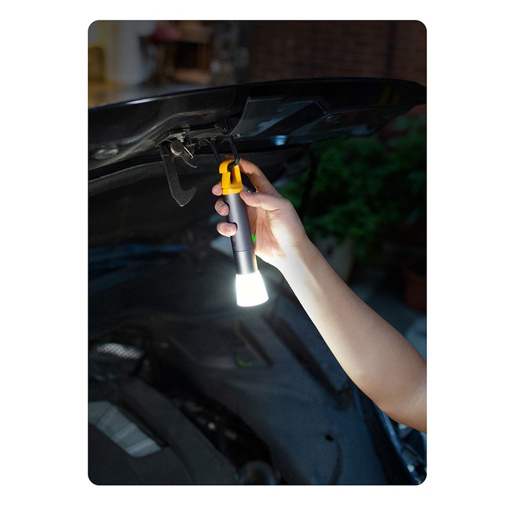 Đèn pin HOTO chính hãng siêu sáng nhỏ gon tiện lợi đi phượt đi cắm trại