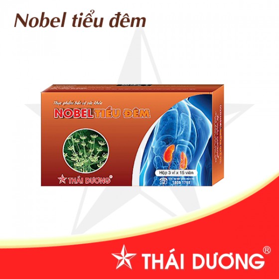 Viên uống Nobel Tiểu Đêm 45 viên/ hộp - Sao Thái Dương