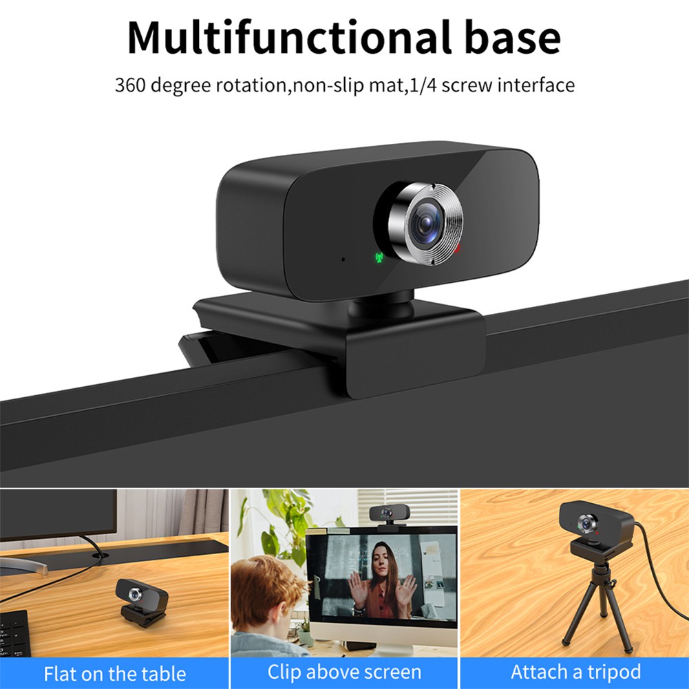 Webcam 1080p Hd Có Cổng Usb Cho Máy Tính | BigBuy360 - bigbuy360.vn