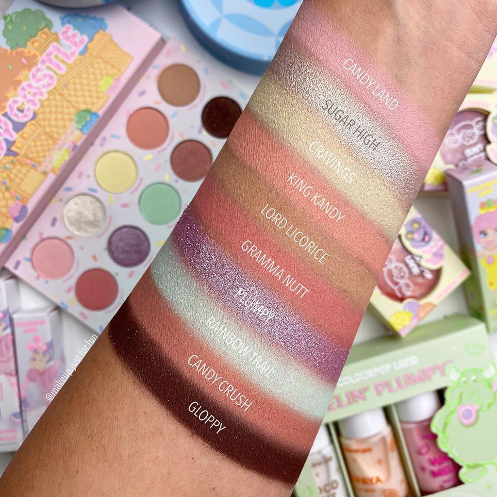Bảng phấn mắt Colourpop Candy Castle Pressed Powder Palette 11g