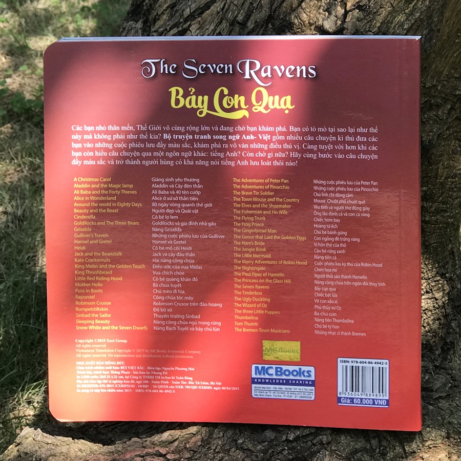 Sách - Truyện Song Ngữ Anh - Việt: The Seven Ravens - Bảy Con Quạ | BigBuy360 - bigbuy360.vn