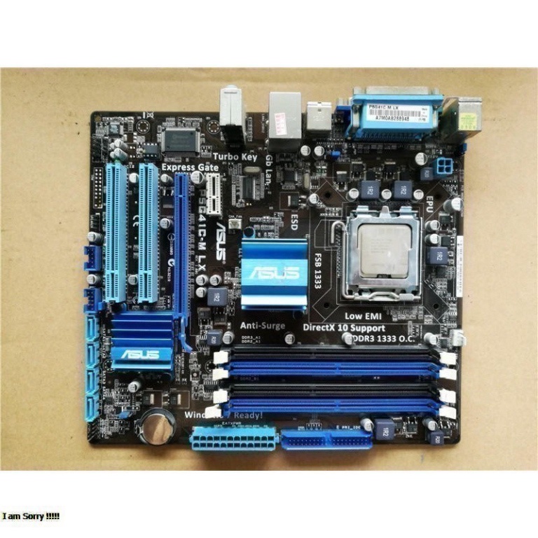 Combo Main + Ram + CPU H61 / G41 socket 775