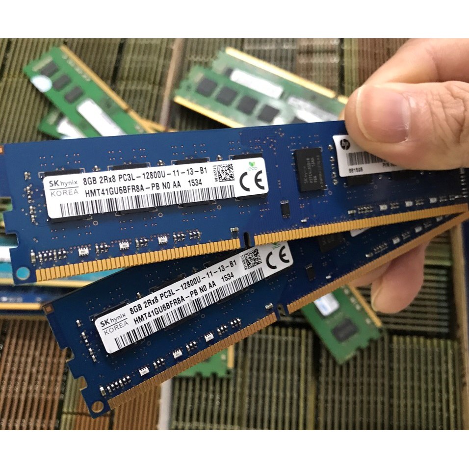 Ram máy tính để bàn, máy tính đồng bộ dell .DDR3 8GB bus 1333 1600Mhz .