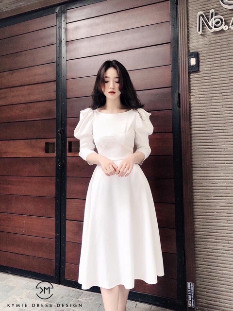 ✅ĐẦM DẠ HỘI DỰ TIỆC DÁNG XOÈ TAY NHÚNG PHỒNG GIÁ RẺ
