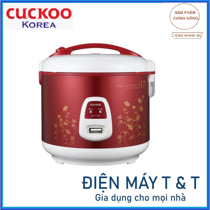 Nồi cơm điện Cuckoo CR-1713 - 3 lít