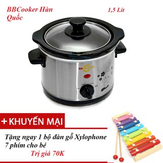 Nồi nấu cháo chậm BBcooker Hàn Quốc 1,5L