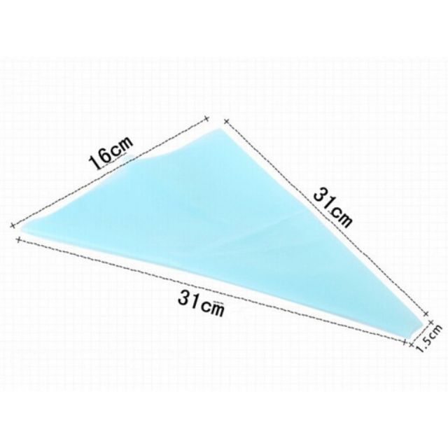 Túi bắt kem silicon