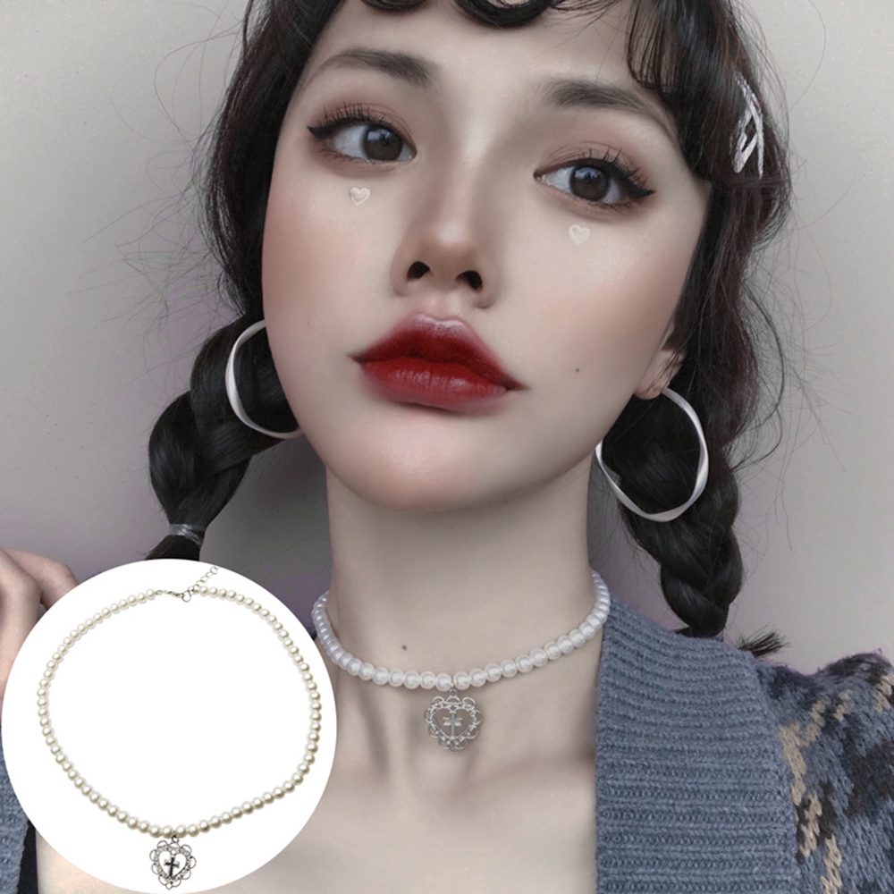 Dây chuyền màu trắng thời trang cho nữ