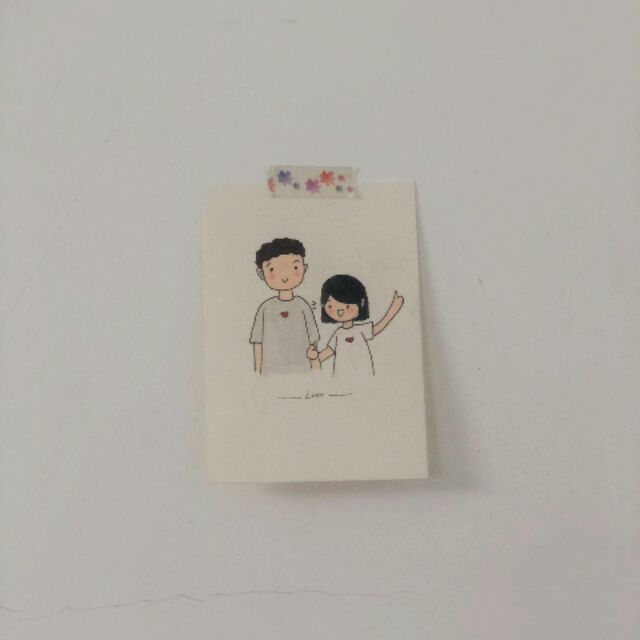 Postcard trang trí