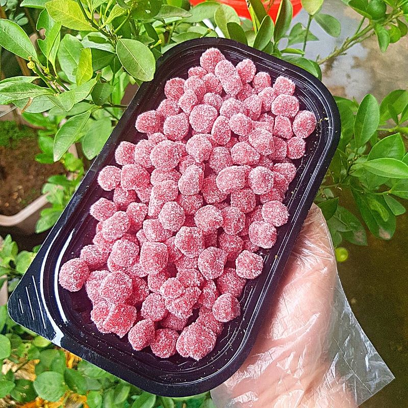 Ô mai kẹo Dâu Tây Đà Lạt 300g và 500g