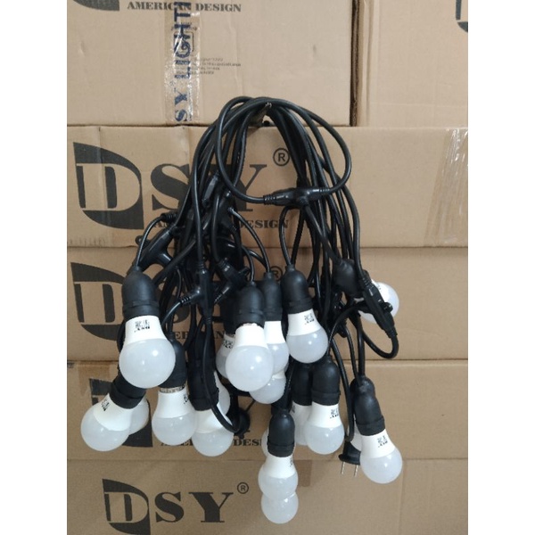 Dây đèn kín nước trang trí ngoài trời IP65 dài 10 mét