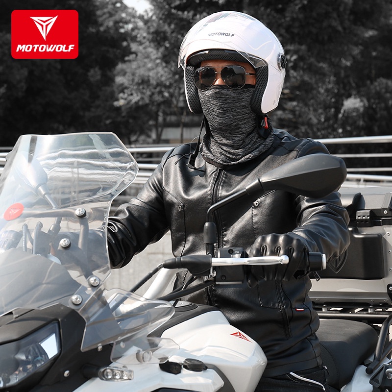 Khăn Ninja Phượt Trùm Đầu MOTOWOLF MDL1904 Chống Nắng Sử Dụng Lót Khi Đội Nón Bảo Hiểm Chính Hãng Cao Cấp LIIBI House