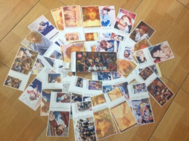 Poscard hộp ảnh 180 mới BTS / Exo