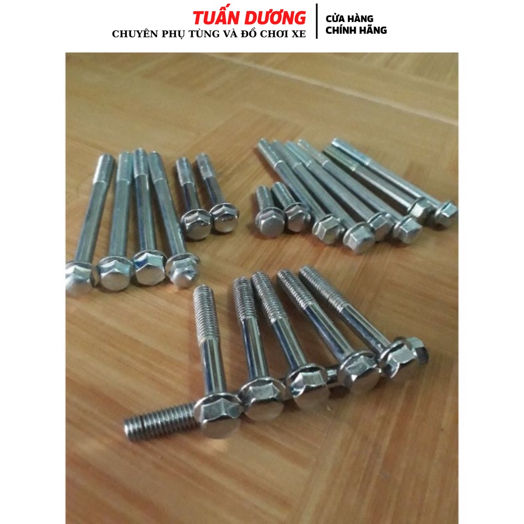 Ốc đầu máy dream-lắp cho dream và wave honda các loại [ CHÍNH HÃNG ]