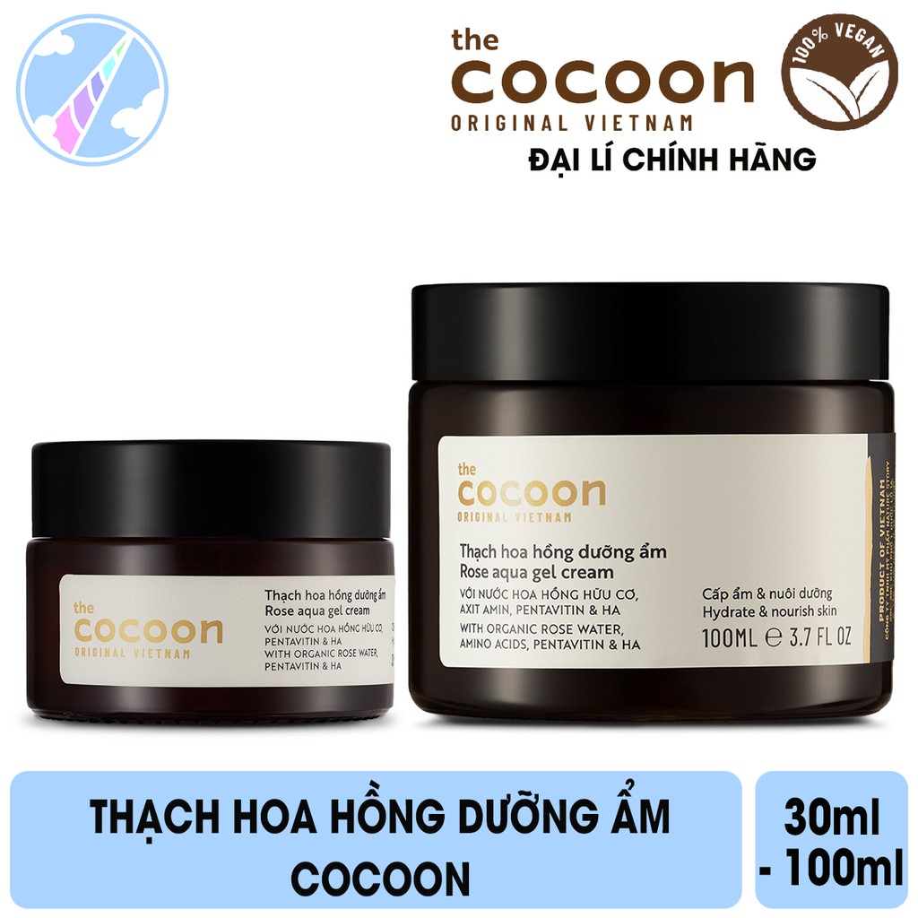 Thạch Hoa Hồng Dưỡng Ẩm Cocoon