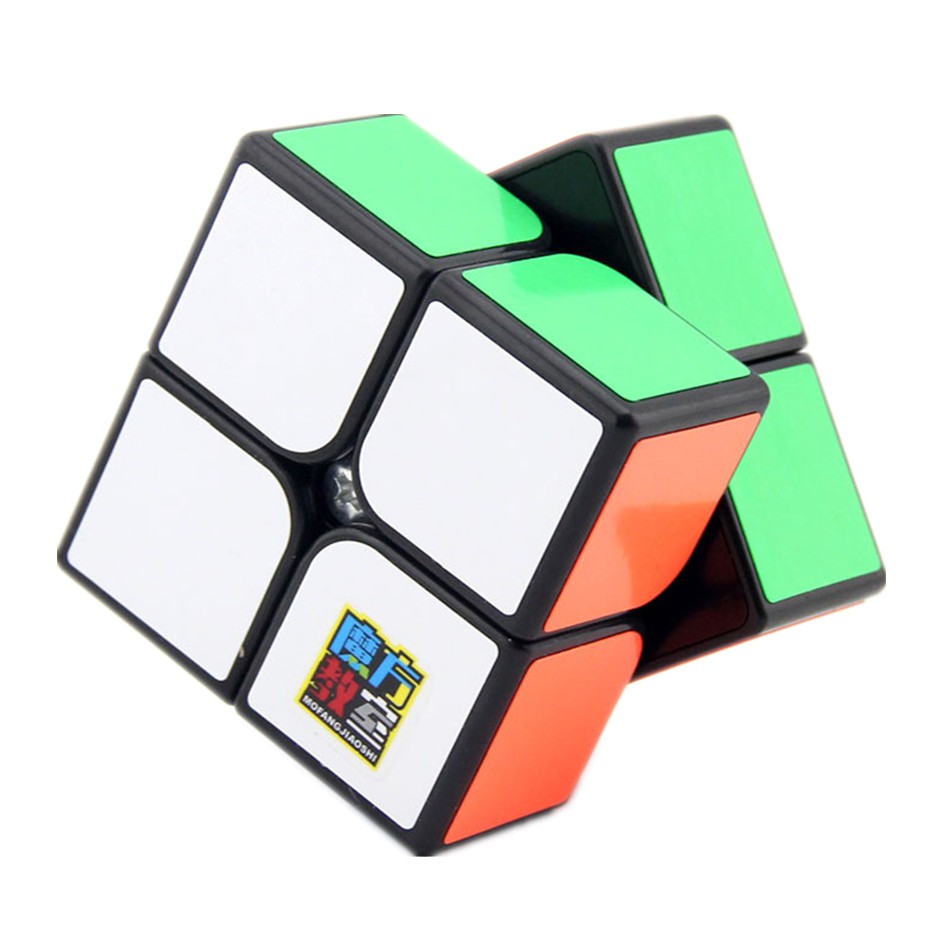 Combo Sỉ 10 Chiếc Rubik 2x2 Moyu Viền Đen Siêu Trơn, Đẹp