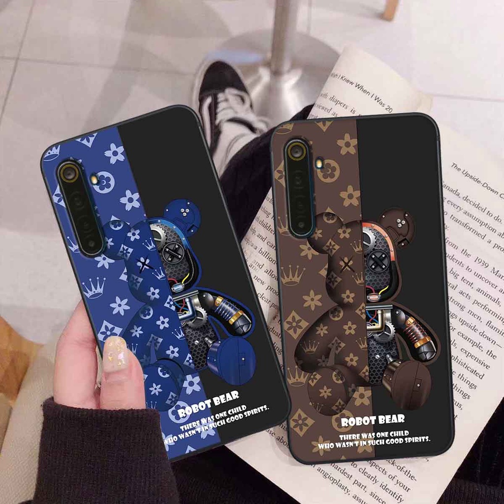 Ốp Realme 6 / 6 Pro bear brick, gấu đáng yêu, dễ thương
