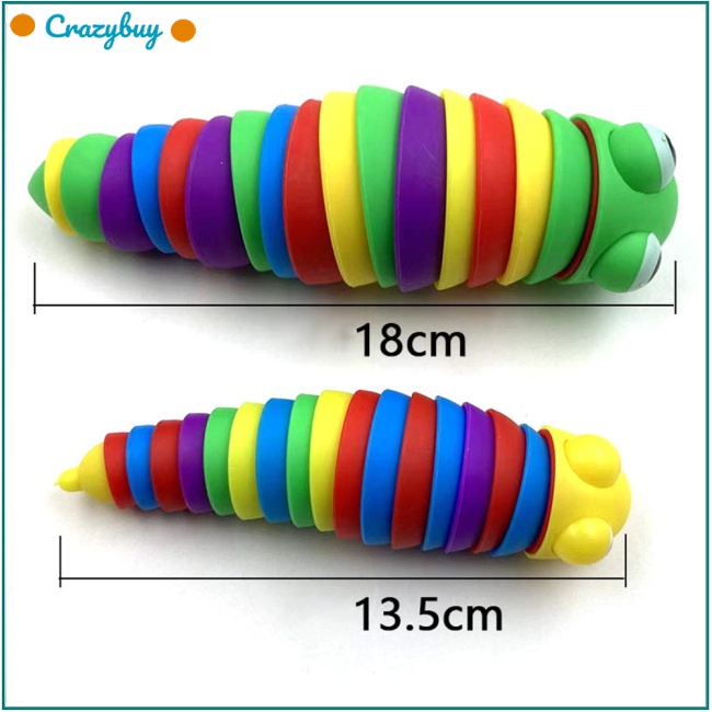 Cr Đồ Chơi Nắn Bóp Giúp Giải Tỏa Căng Thẳng Hiệu Quả Hình Con Sâu Đáng Yêu