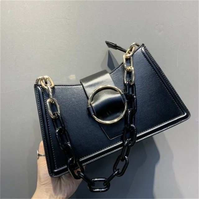 Túi kẹp nách khóa chữ O | BigBuy360 - bigbuy360.vn