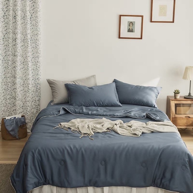 ✨FULL 10 MÀU SET TENCEL CHĂN CHẦN CAO CẤP ĐƠN SẮC- CHÙ BEDDING✨