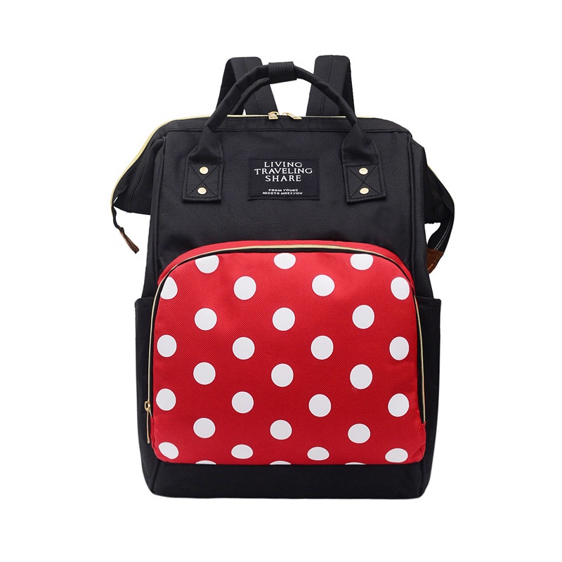 Balo Đa Năng Chống Thấm Nước Thời Trang Cho Mẹ Bỉm Sữa