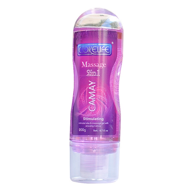Gel Bôi Trơn 2in1 Cokelife Rose flavor, hương hoa hồng, gốc nước 100ml