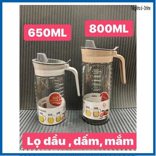 lọ thủy tinh đựng dầu ăn,nước mắm cao cấp