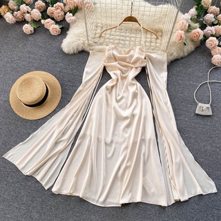 🌸order🌸 đầm maxi lụa kèm ảnh thật 100%
